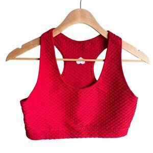 Booty By Brabants Croco Skin Scoop Top Red OSFM